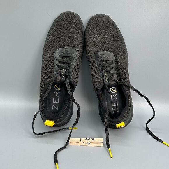 Cole Haan Zerogrand Womens 8.5 Athletic Shoes Black Low Dress up Sneakers Oxford - Picture 9 of 9